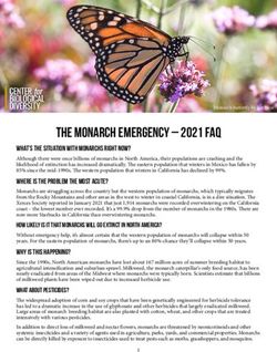THE MONARCH EMERGENCY - 2021 FAQ - Center for Biological ...