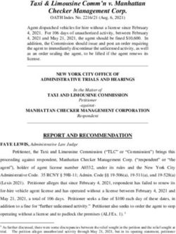 Taxi & Limousine Comm'n v. Manhattan Checker Management Corp.