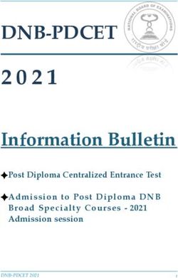 DNB-PDCET - Admission to Post Diploma DNB Broad Specialty Courses - 2021 Admission session - NEET PG