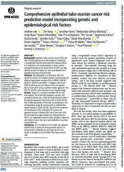 Comprehensive epithelial tubo-ovarian cancer risk prediction model incorporating genetic and epidemiological risk factors
