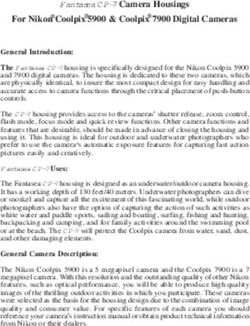 Fantasea CP-7 Camera Housings For Nikon Coolpix 5900 & Coolpix 7900 Digital Cameras