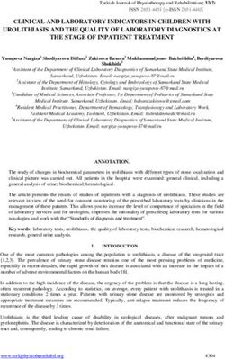 СLINICAL AND LABORATORY INDICATORS IN CHILDREN WITH UROLITHIASIS AND THE QUALITY OF LABORATORY DIAGNOSTICS AT THE STAGE OF INPATIENT TREATMENT