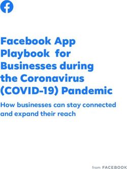 Facebook App Playbook for Businesses during the Coronavirus (COVID-19) Pandemic - How businesses can stay connected and expand their reach