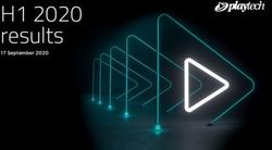 H1 2020 results 17 September 2020 - Investors - Playtech