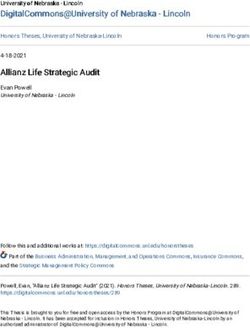 DIGITALCOMMONS@UNIVERSITY OF NEBRASKA - LINCOLN - DIGITALCOMMONS@UNIVERSITY OF ...