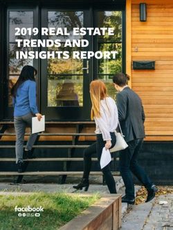 2019 REAL ESTATE TRENDS AND INSIGHTS REPORT