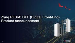 ZYNQ RFSOC DFE (DIGITAL FRONT-END) PRODUCT ANNOUNCEMENT - XILINX