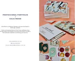 PROFESSIONAL PORTFOLIO CELIA WOOD - Edinburgh College of Art ...