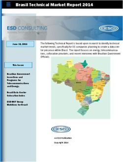 Brasil Technical Market Report 2014