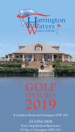 2019 GOLF aters W Harrington - Harrington Waters Golf Club