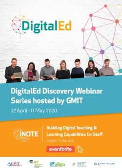 DigitalEd Discovery Webinar Series hosted by GMIT - 27 April - 11 May 2020 iiNNOTEOTE
