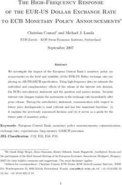 The High-Frequency Response of the EUR-US Dollar Exchange Rate to ECB Monetary Policy Announcements