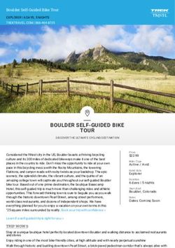 BOULDER SELF-GUIDED BIKE TOUR - Trek Travel