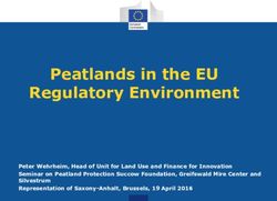 Peatlands in the EU Regulatory Environment - DEHSt