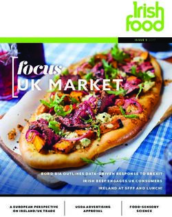UK MARKET - BORD BIA OUTLINES DATA-DRIVEN RESPONSE TO BREXIT IRISH BEEF ENGAGES UK CONSUMERS IRELAND AT SFFF AND LUNCH! - IrishFood Magazine