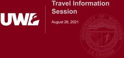 Travel Information Session - August 26, 2021 - University of Wisconsin System