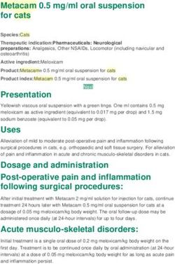 Metacam 0.5 mg/ml oral suspension for cats