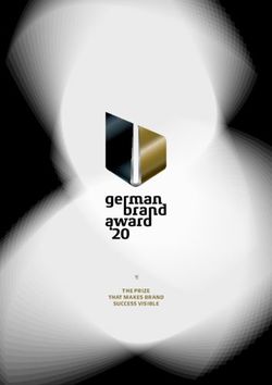 THE PRIZE THAT MAKES BRAND SUCCESS VISIBLE - German Brand ...
