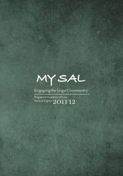 My SAL 2011/12 Engaging the Legal Community - Singapore Academy of Law