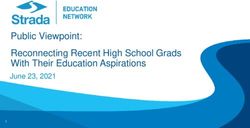 Public Viewpoint: Reconnecting Recent High School Grads With Their Education Aspirations June 23, 2021