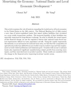 Monetizing the Economy: National Banks and Local Economic Development