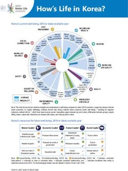 How's Life in Korea? - OECD