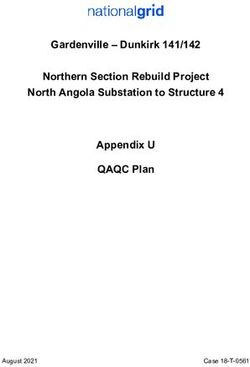 Gardenville - Dunkirk 141/142 Northern Section Rebuild Project North Angola Substation to Structure 4 Appendix U QAQC Plan - August 2021