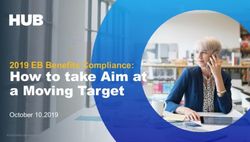 How to take Aim at a Moving Target - 2019 EB Benefits Compliance: October 10,2019 - NHRMA 2020 Conference