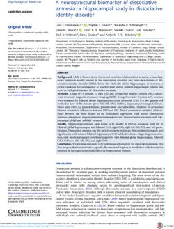 A neurostructural biomarker of dissociative amnesia: a hippocampal study in dissociative identity disorder