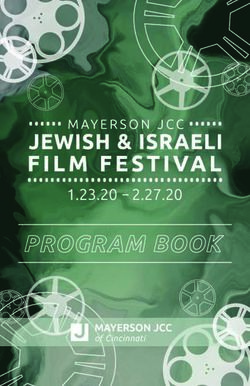 PROGRAM BOOK - Mayerson JCC