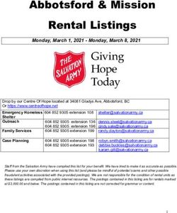 Abbotsford & Mission Rental Listings - Monday, March 1, 2021 - Monday, March 8, 2021 - Salvation Army Centre ...