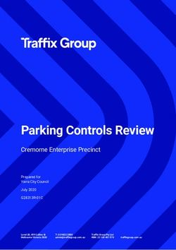 Parking Controls Review - Cremorne Enterprise Precinct G28313R-01C Prepared for Yarra City Council