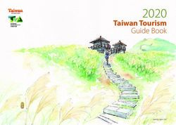 2020 Taiwan Tourism Guide Book