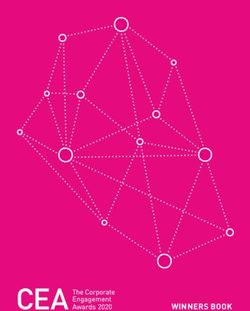 WINNERS BOOK - Corporate Engagement Awards