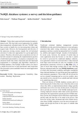 NOSQL DATABASE SYSTEMS: A SURVEY AND DECISION GUIDANCE - BAQEND