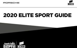 2020 ELITE SPORT GUIDE - Strength in Depth
