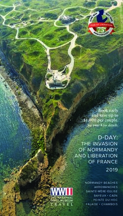 D-DAY: THE INVASION OF NORMANDY AND LIBERATION OF FRANCE 2019 - Book early and save up to $1,000 per couple - The National WWII Museum