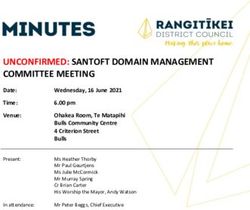 UNCONFIRMED: SANTOFT DOMAIN MANAGEMENT COMMITTEE MEETING