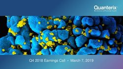 Q4 2018 Earnings Call March 7, 2019 - Investor Relations ...