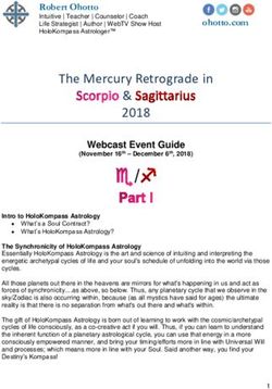 The Mercury Retrograde in & 2018 - Robert Ohotto