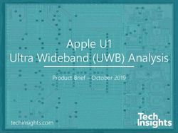 Apple U1 Ultra Wideband (UWB) Analysis - Product Brief - October 2019 techinsights.com - Decawave forum
