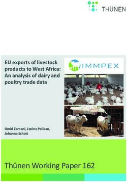 Th&uuml;nen Working Paper 162 - EU exports of livestock products to West Africa: An analysis of dairy and poultry trade data