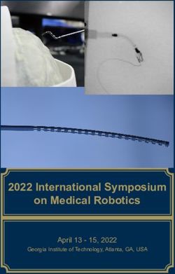 2022 International Symposium on Medical Robotics - April 13 - 15, 2022 Georgia Institute of Technology, Atlanta, GA, USA