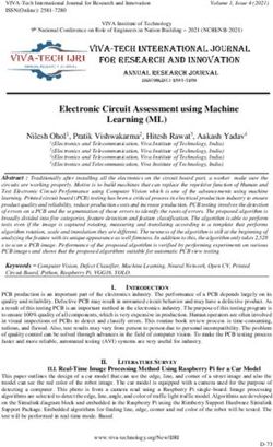 Electronic Circuit Assessment using Machine - VIVA ...