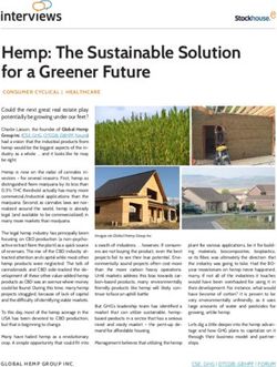 Hemp: The Sustainable Solution for a Greener Future