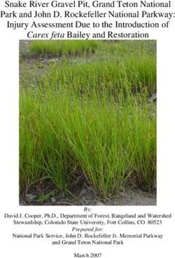 Snake River Gravel Pit, Grand Teton National Park and John D. Rockefeller National Parkway: Injury Assessment Due to the Introduction of