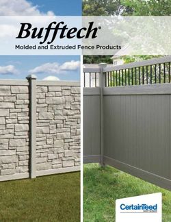 Molded and Extruded Fence Products - CertainTeed