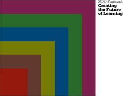 2020 Forecast: Creating the Future of Learning - Institute for ...