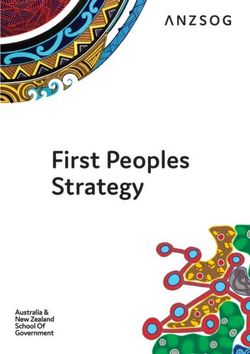 First Peoples Strategy - ANZSOG