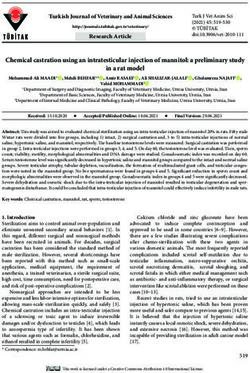 Chemical castration using an intratesticular injection of mannitol: a preliminary study in a rat model